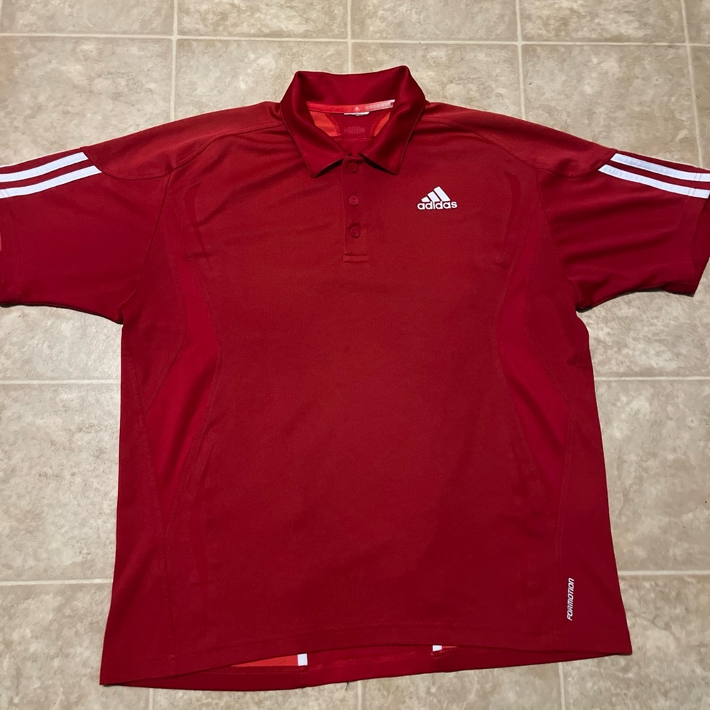 Adidas formotion Climacool tricot golf polo